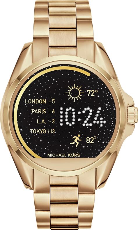 michael kors access smartwatch bradshaw|michael kors bradshaw smartwatch gold.